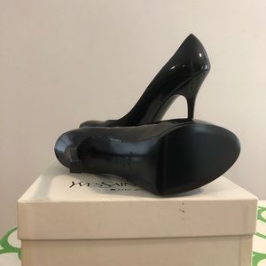 Yves Saint Laurent Napa Patent Leather Pumps